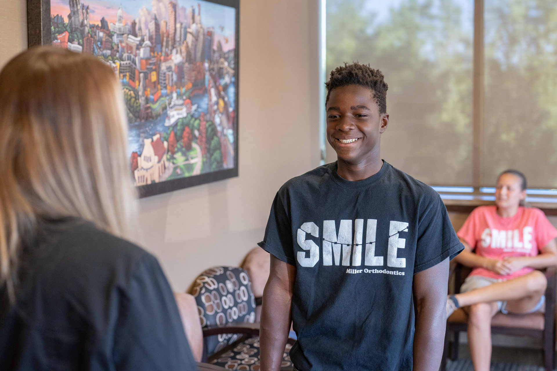 Smiling Miller Orthodontics Patient